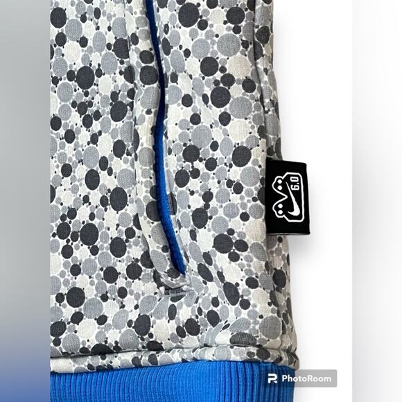 Nike 6.0 Men's Full-Zip Performance Hoodie Jacket, Blue, Size L - Picture 6 of 12